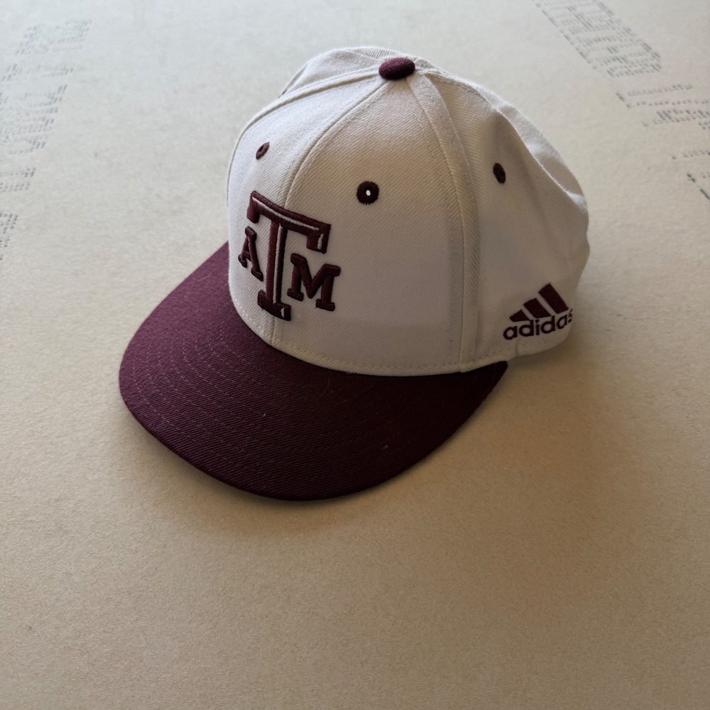 Y2K Adidas Texas A&M Aggies Fitted Hat